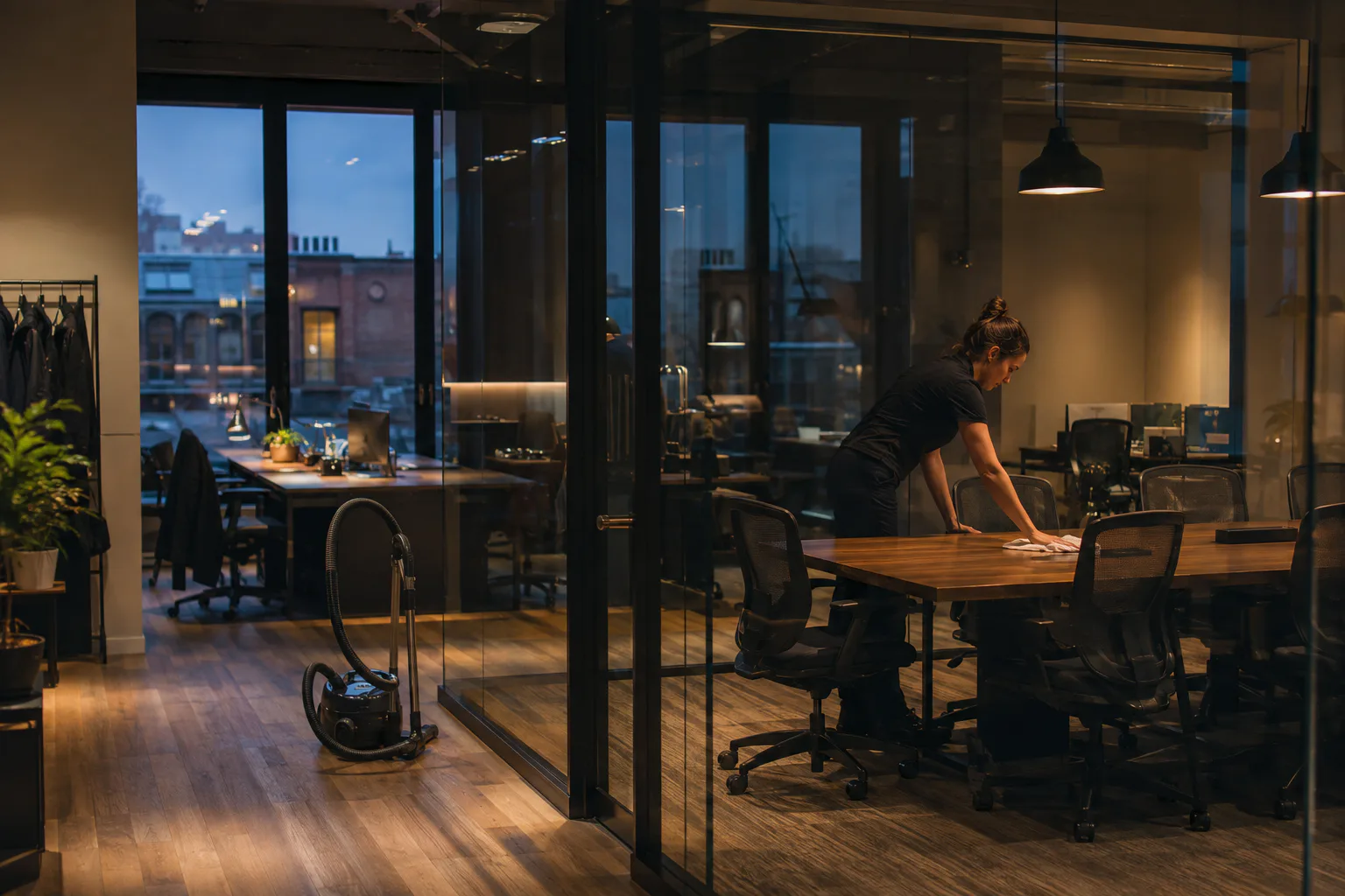 Nettoyage de bureaux