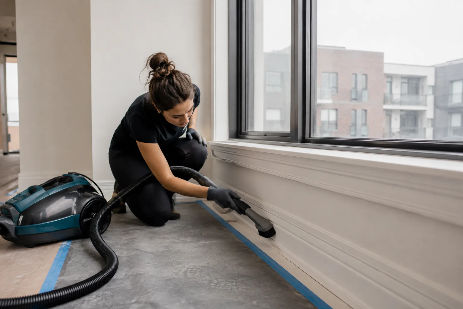Nettoyage après rénovation